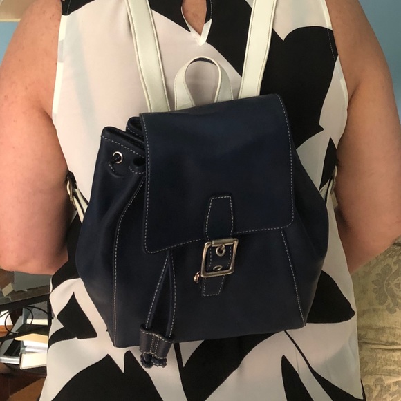 Coach - Authentic NWT Coach Leather backpack - Picture 8 of 8